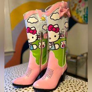 Hello Kitty Cowboy Boots